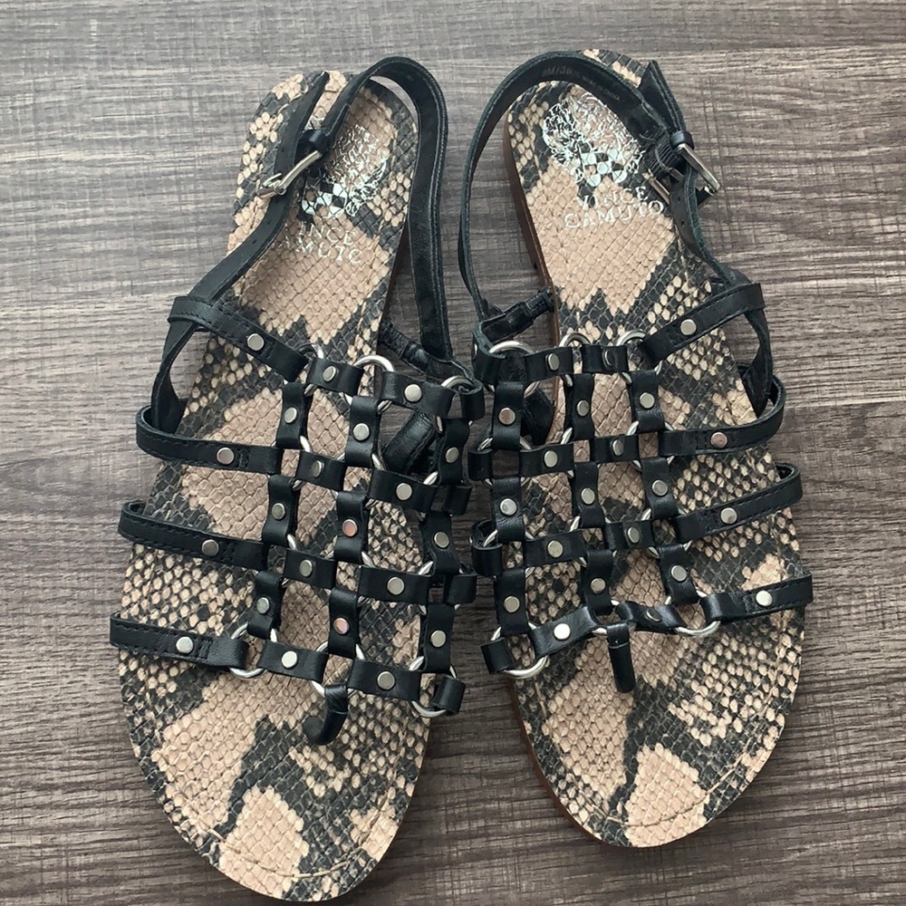 Vince Camuto studded gladiator sandals